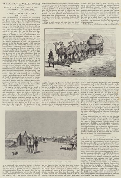 The Land of the Golden Nugget by Julius Mandes Price